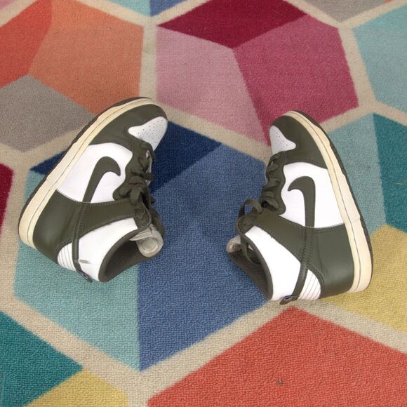 Nike Dunk High GS Cargo Khaki 13C - Picture 5 of 8